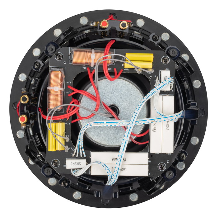 CM-702侧面 （7"无源两分频三单元立体声同轴吸顶扬声器）